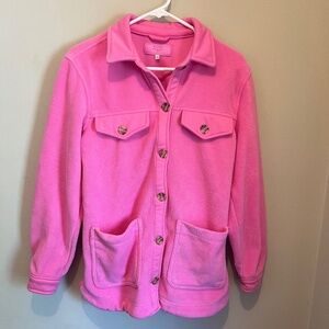 BLANKNYC Pink Fleece Jacket